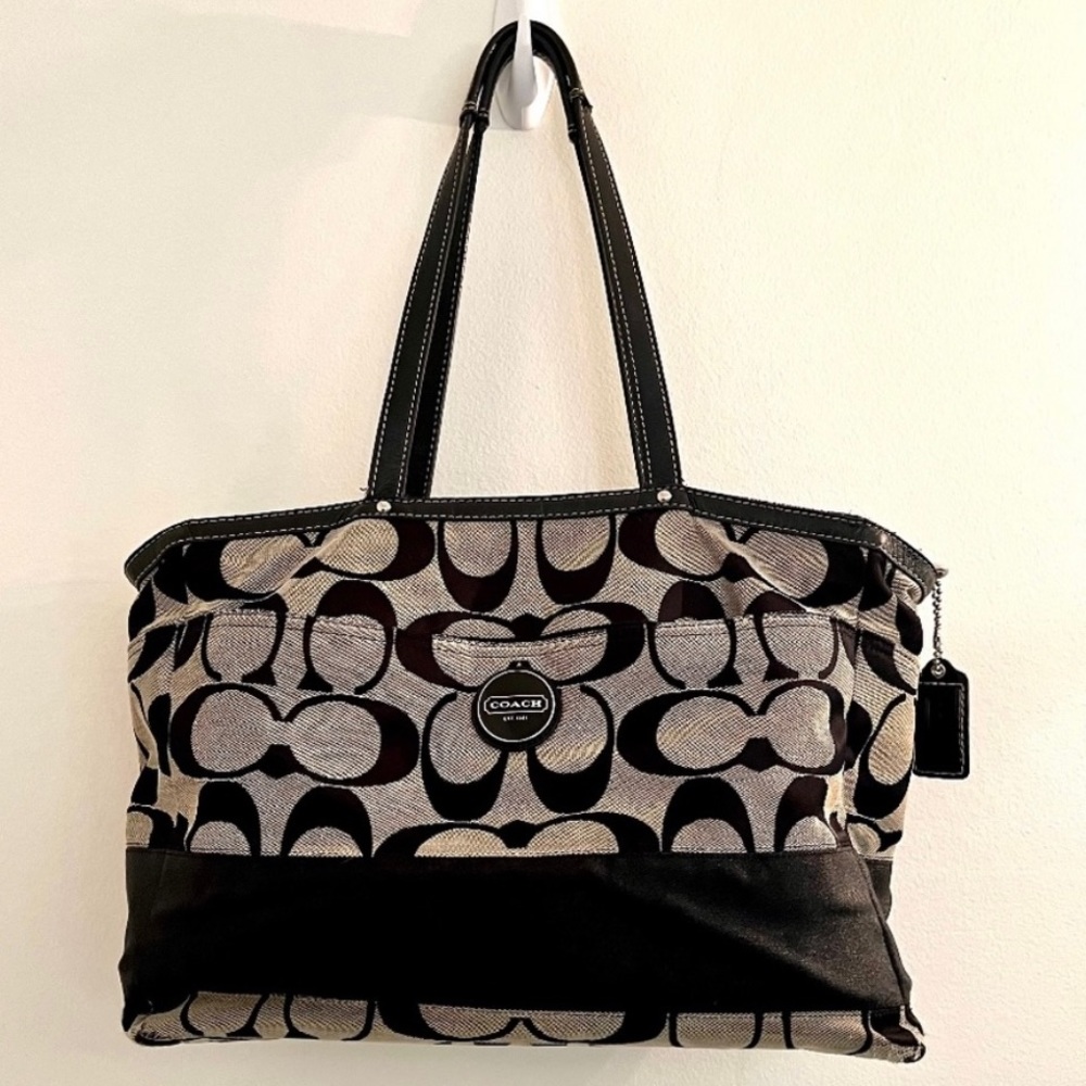 Coach Signature Diaper Bag